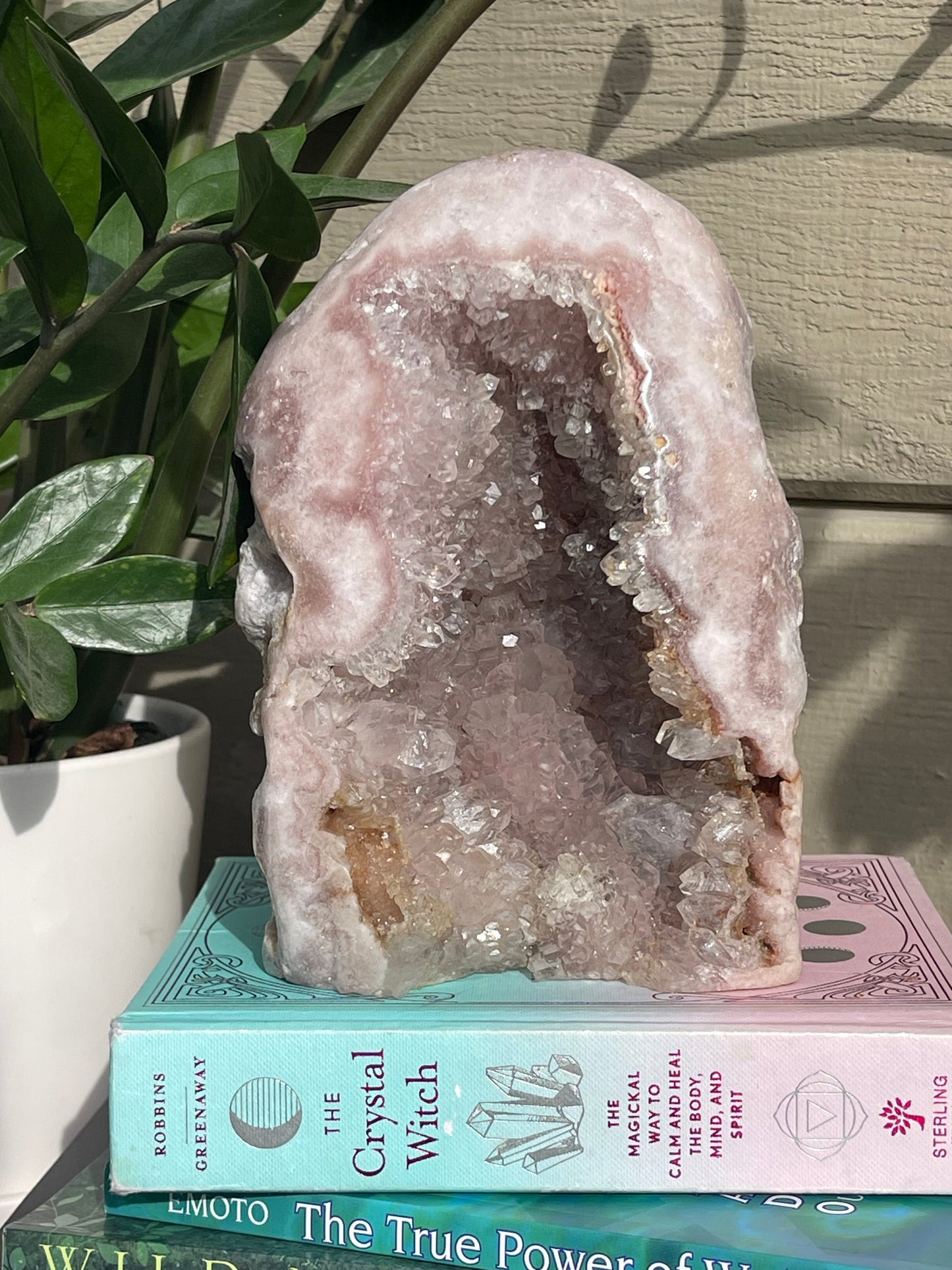 Pink Amethyst Geode