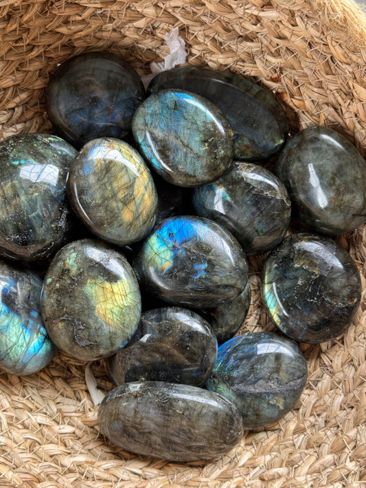 Labradorite pebbles
