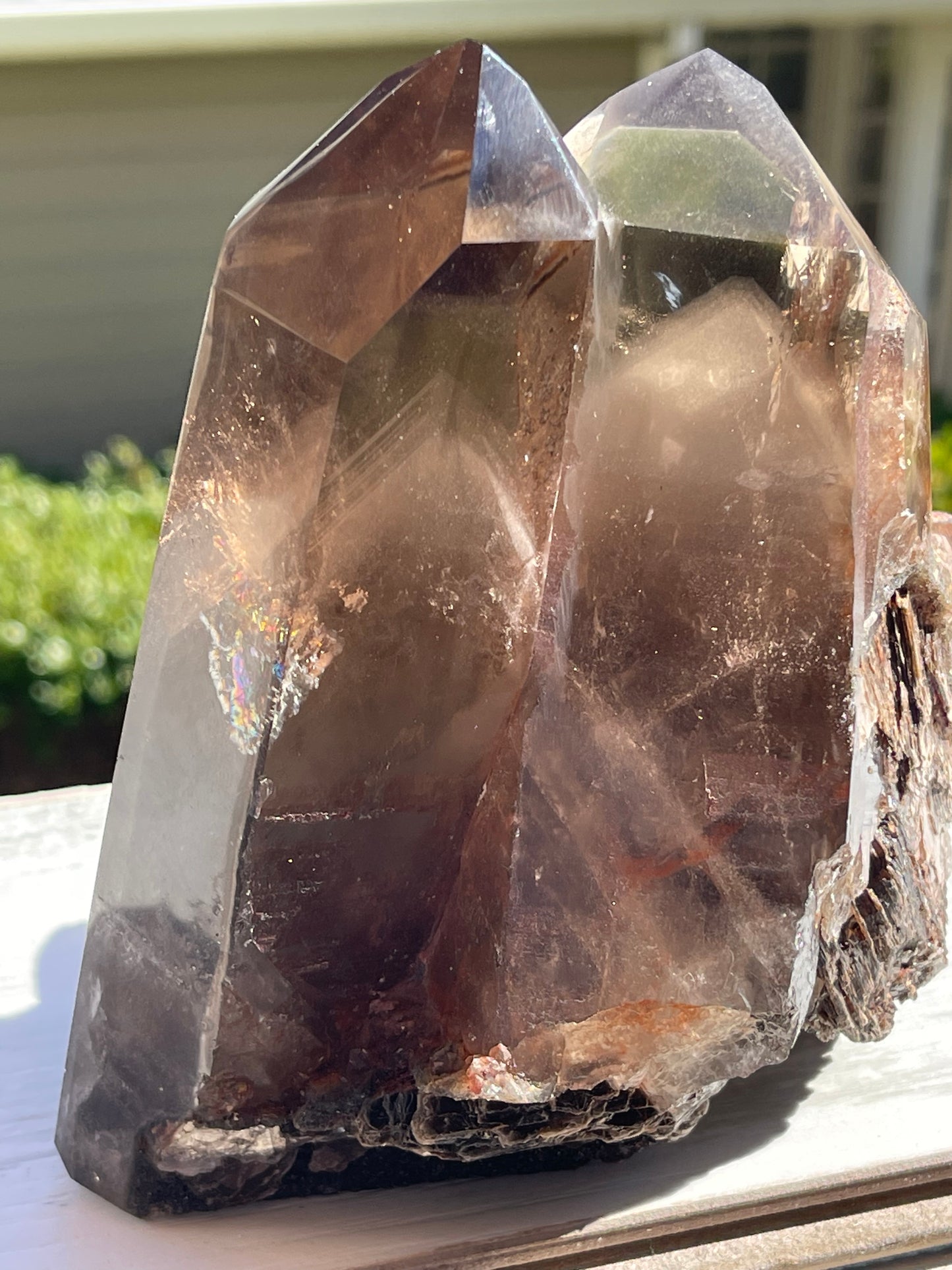 Raw Smokey Quartz Cluster