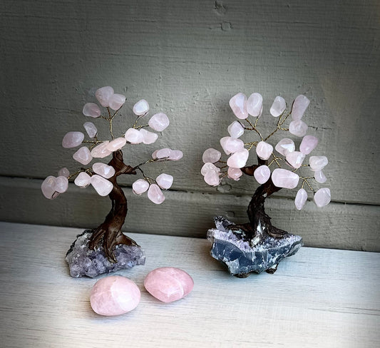 Rose Quartz Tree