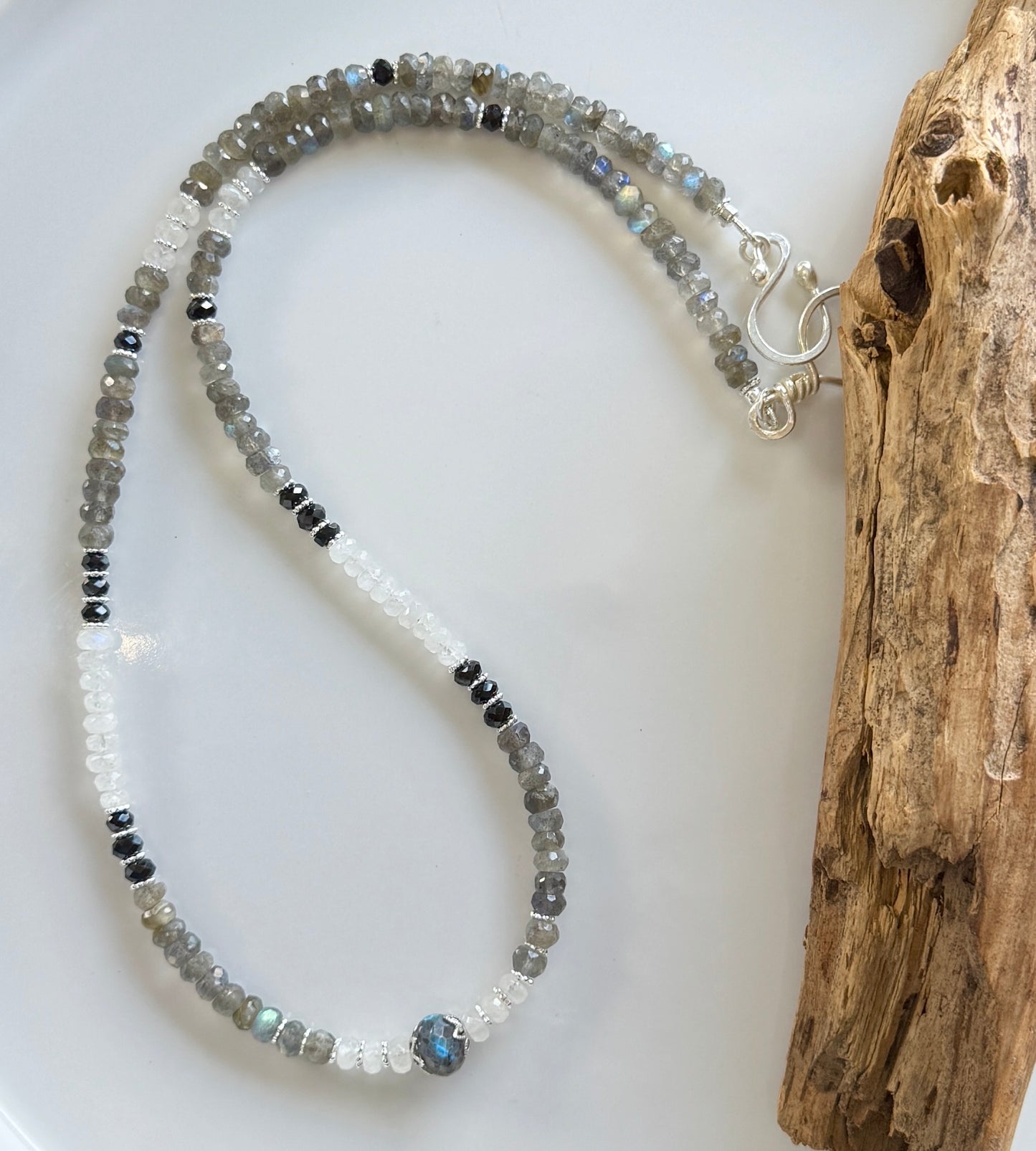 MAGIC IS ALL • ALL IS MAGIC

Labradorite • Moonstone • Black Tourmaline Necklace
