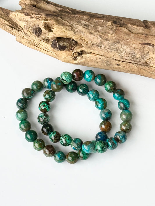 chrysocolla bracelet
