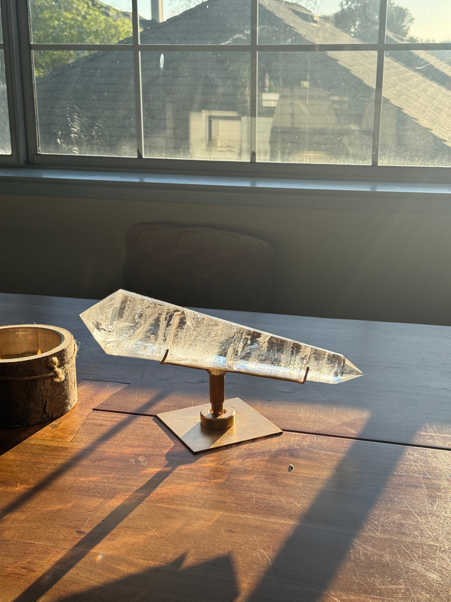 Rare Large Lemurian Vogel Quartz – 2.4 kg – 15” - Brazil