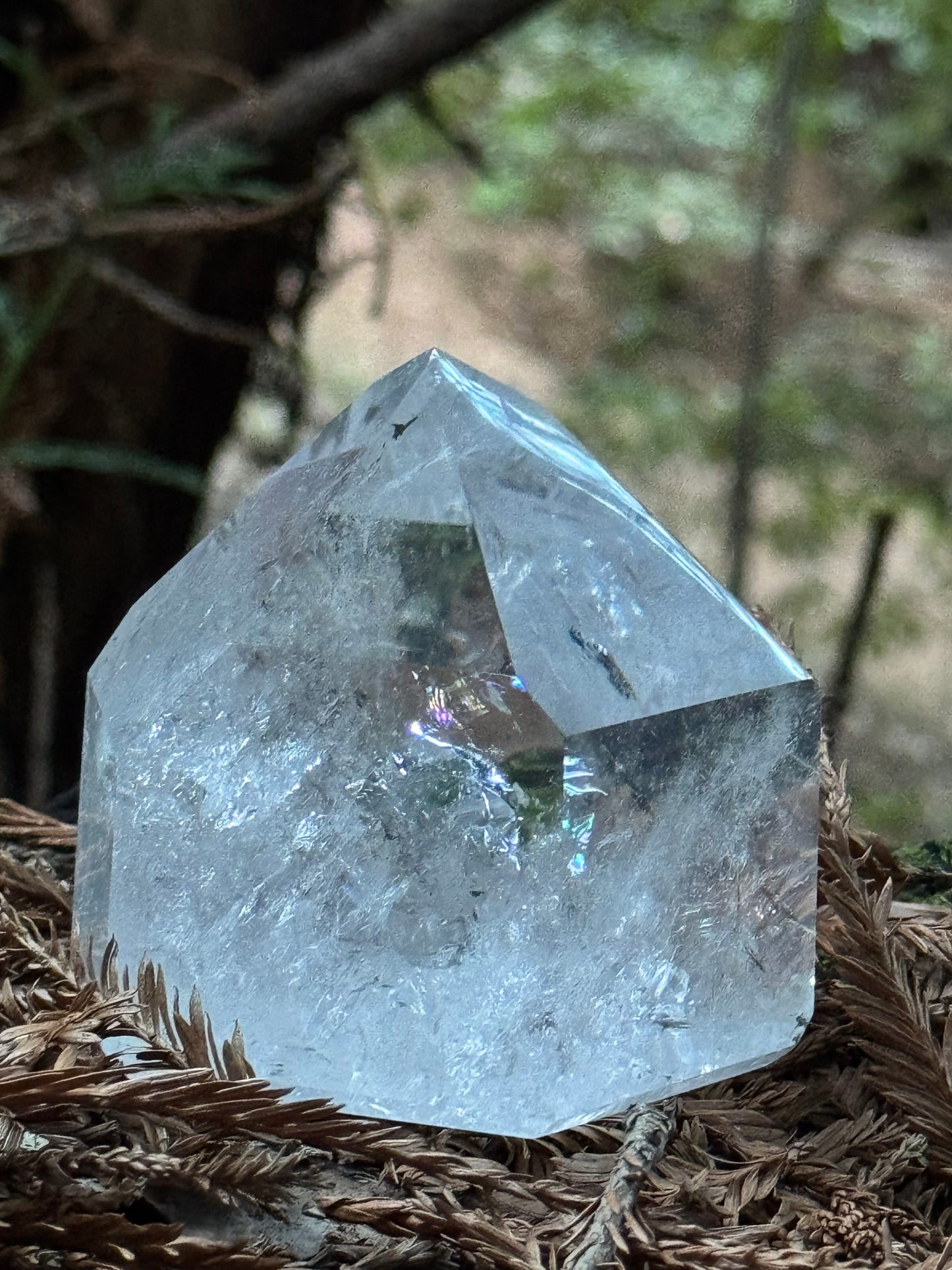 Clear Quartz Tower