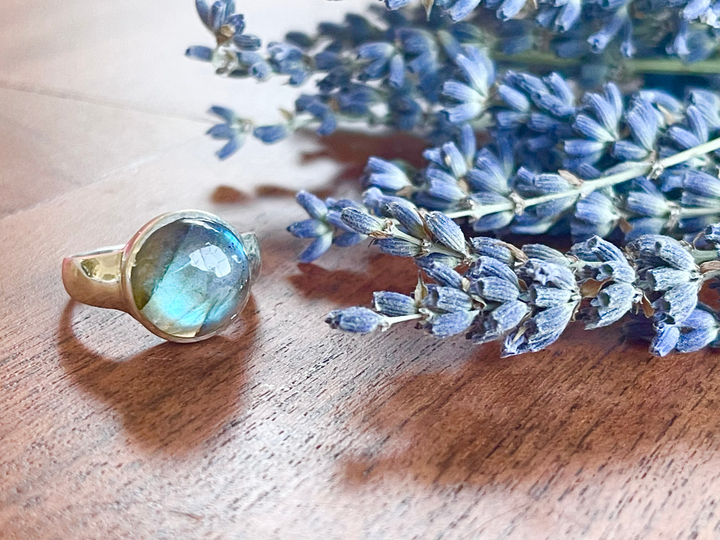 Labradorite Ring – Size 8