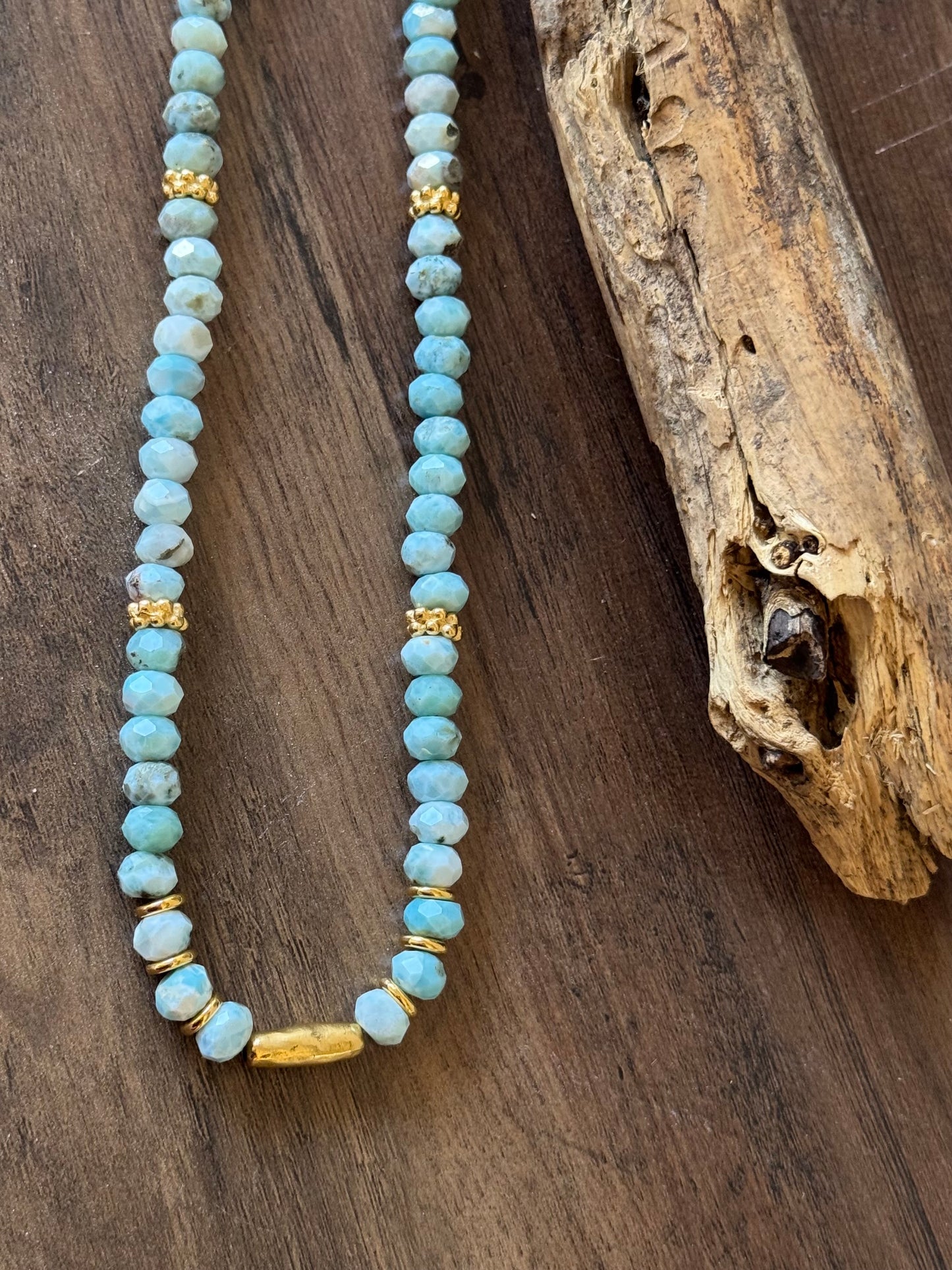 Larimar Necklace – Handcrafted with Magic