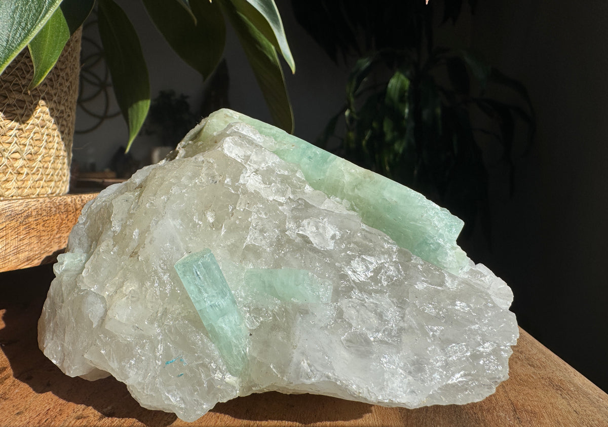 Natural Aquamarine on Matrix – 836g