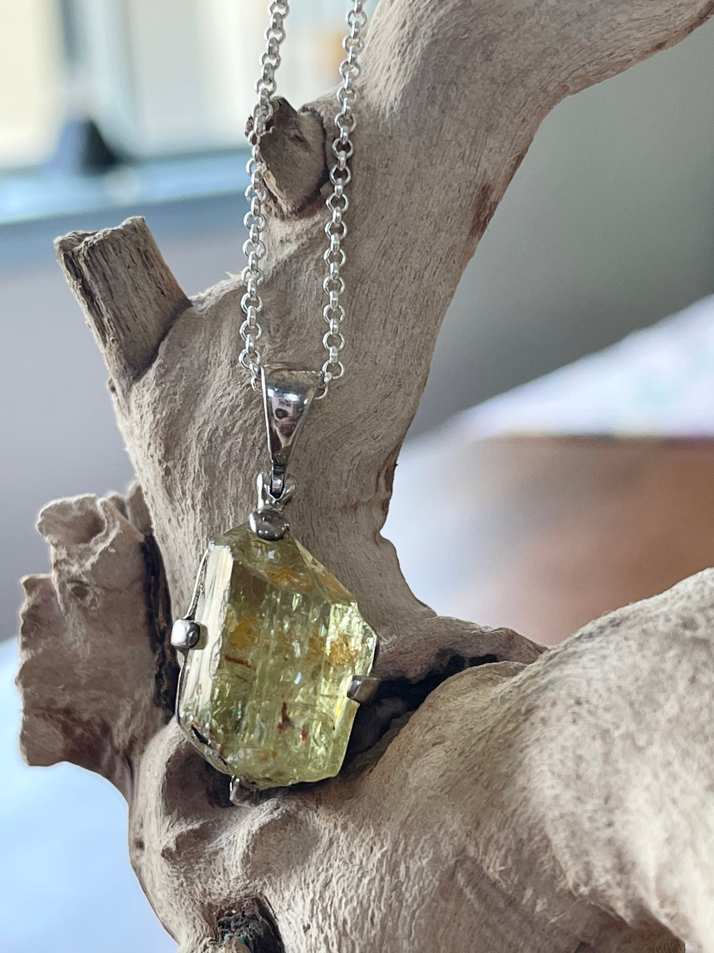 Golden Apatite beautiful pendant