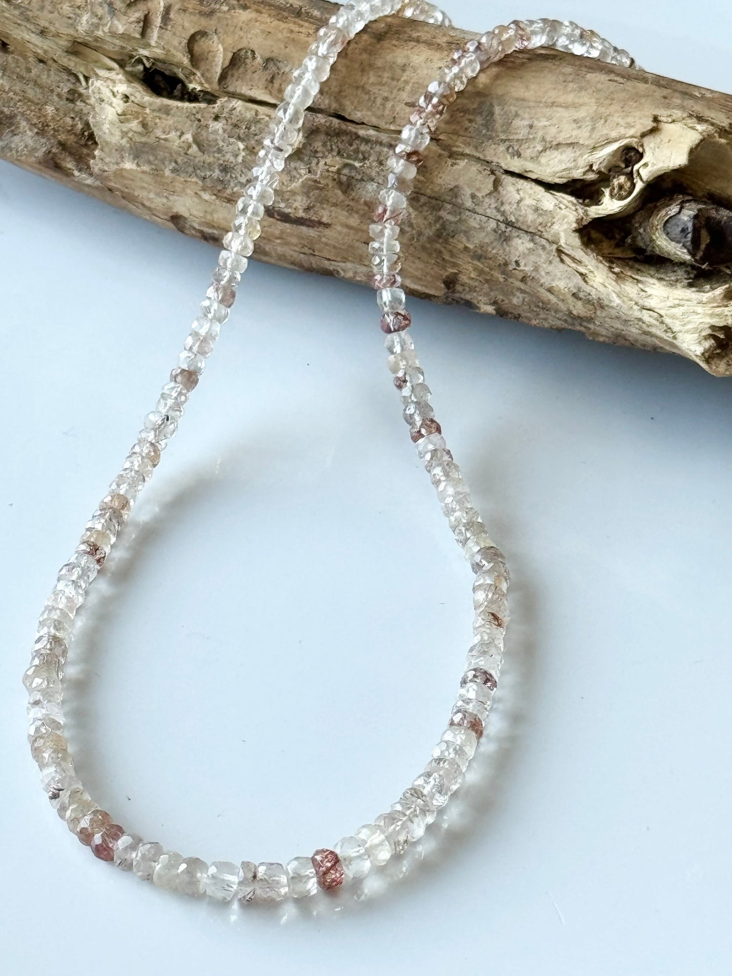 Rutilated Quartz Beads Necklace