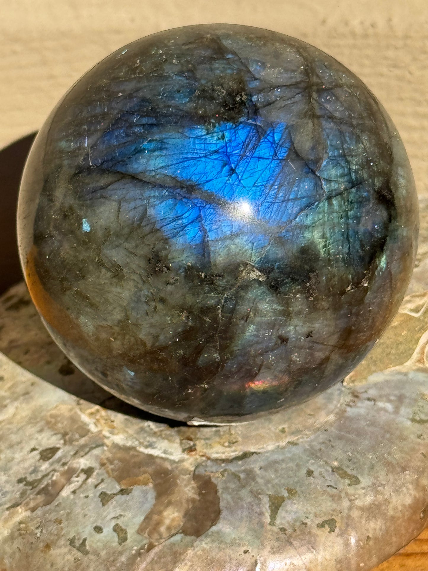 Labradorite Sphere ✨