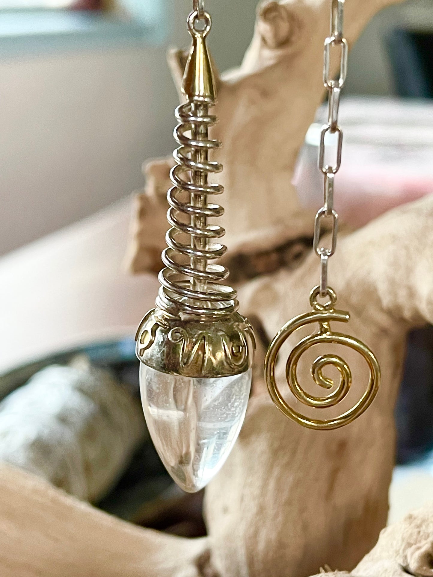 Spiral Tesla Pendulum