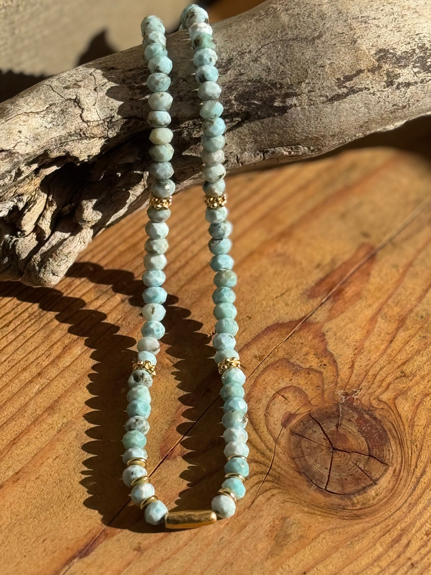 Larimar Necklace – Handcrafted with Magic