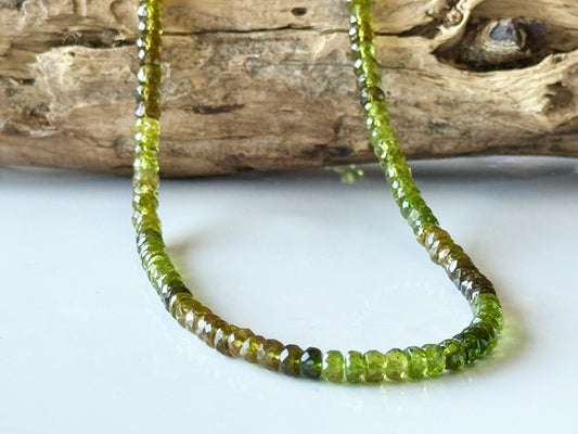 Grossular Garnets  Rare Beads Necklace AAA