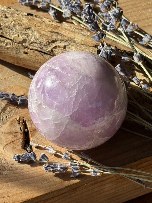 Kunzite Sphere – Divine Heart Frequency