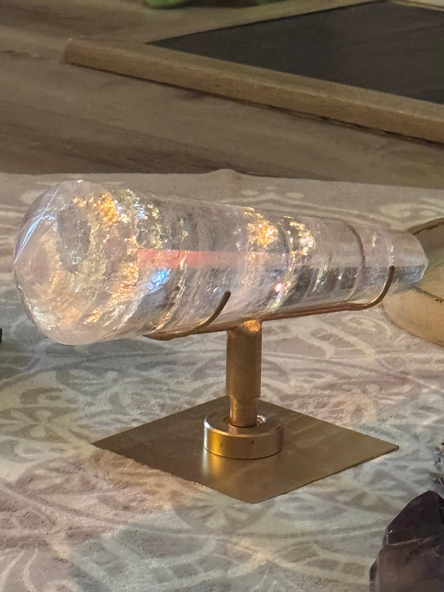 Rare Large Lemurian Vogel Quartz – 2.4 kg – 15” - Brazil