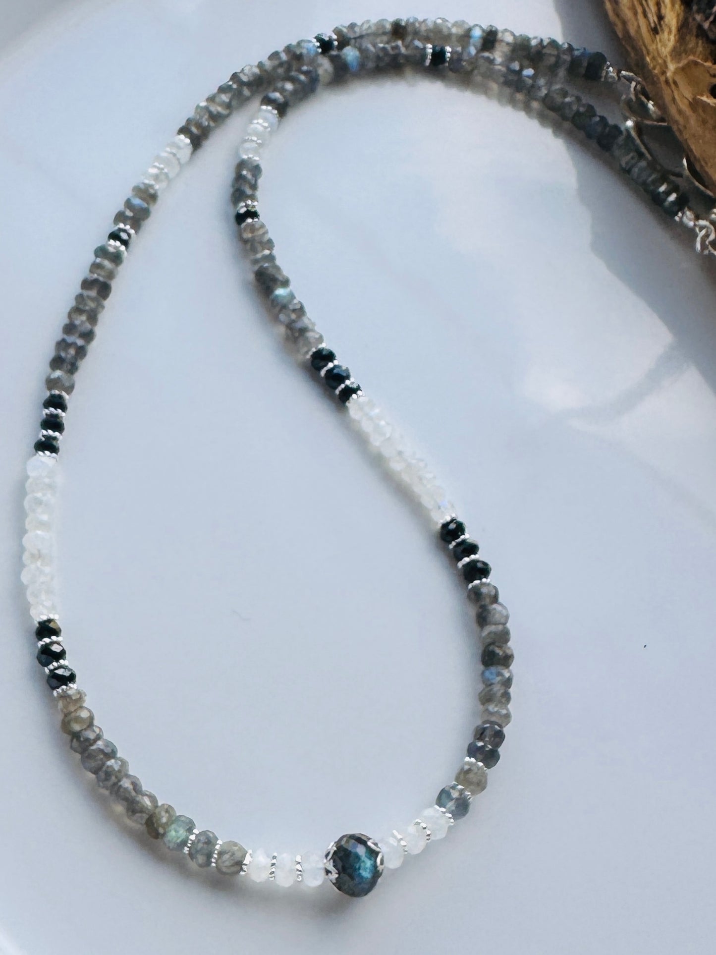 MAGIC IS ALL • ALL IS MAGIC

Labradorite • Moonstone • Black Tourmaline Necklace