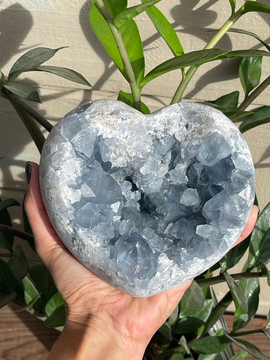 Celestite Heart