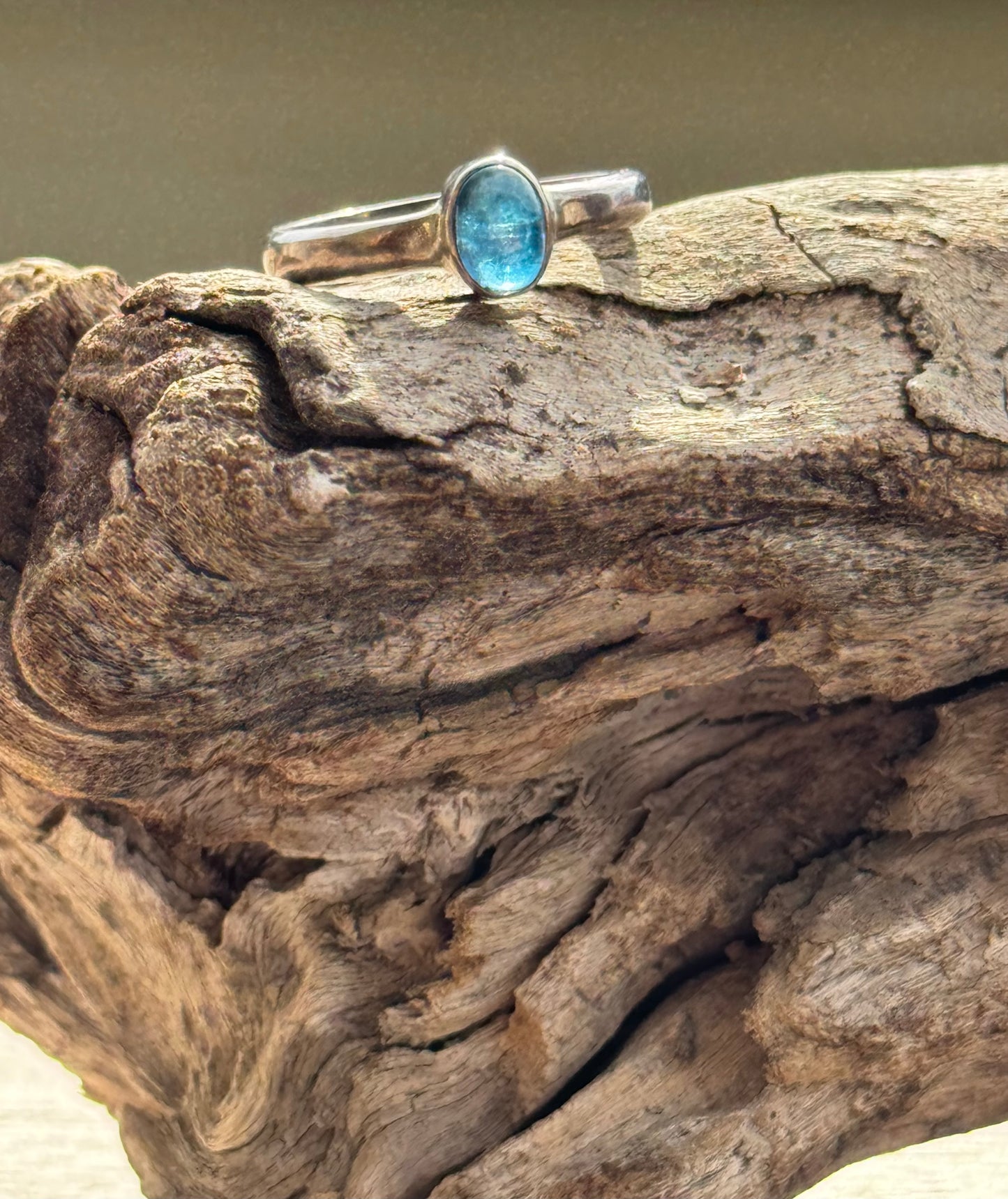 Natural Apatite Ring