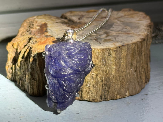 Tanzanite Dragon Pendant