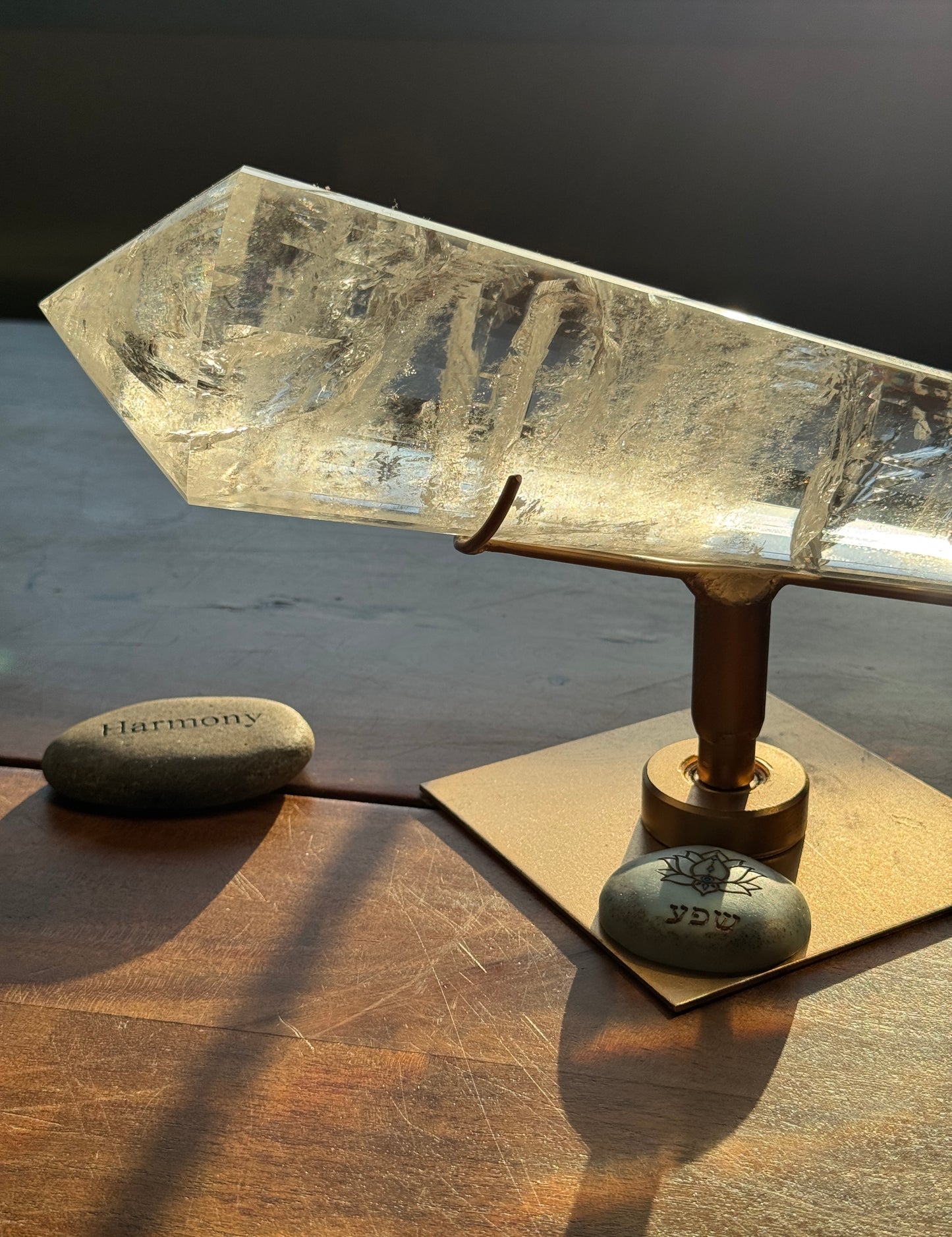 Rare Large Lemurian Vogel Quartz – 2.4 kg – 15” - Brazil