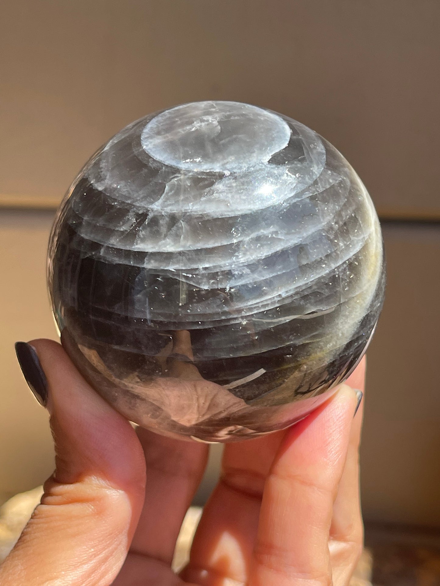 Black Moonstone Sphere