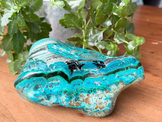 Chrysocolla–Malachite Freeform | 1.718 kg