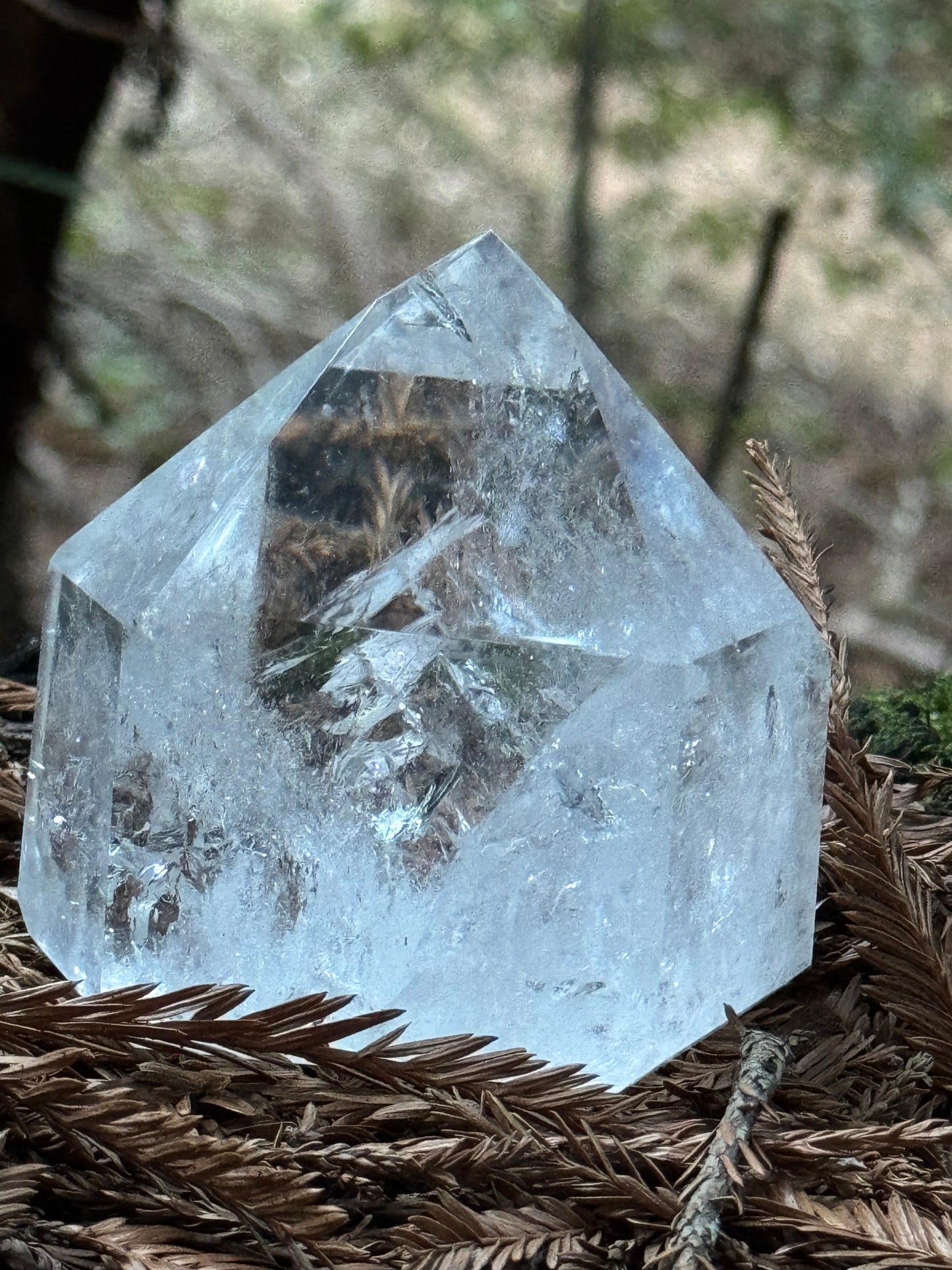 Clear Quartz Tower