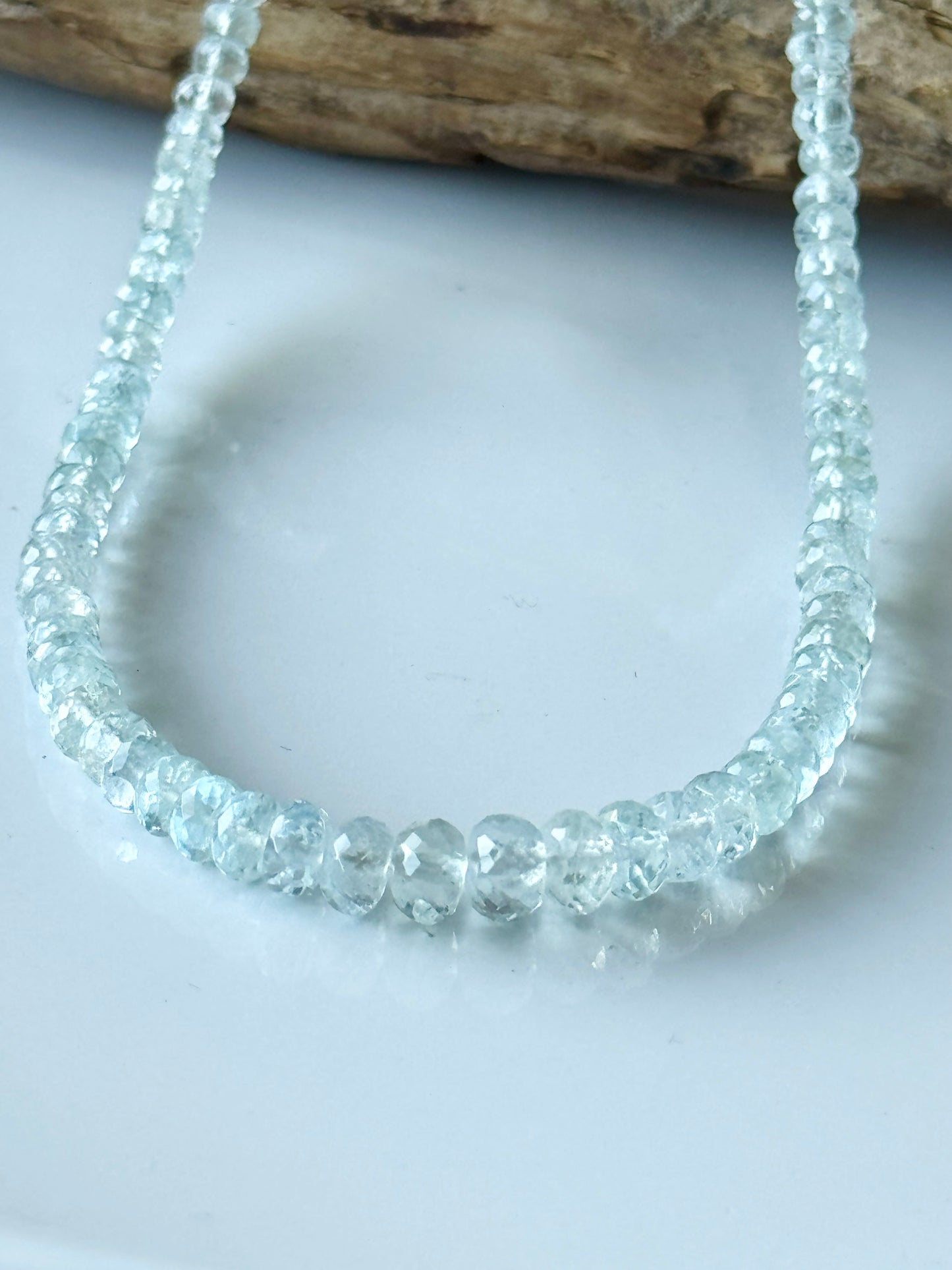 AAA Aquamarine Beads Necklace