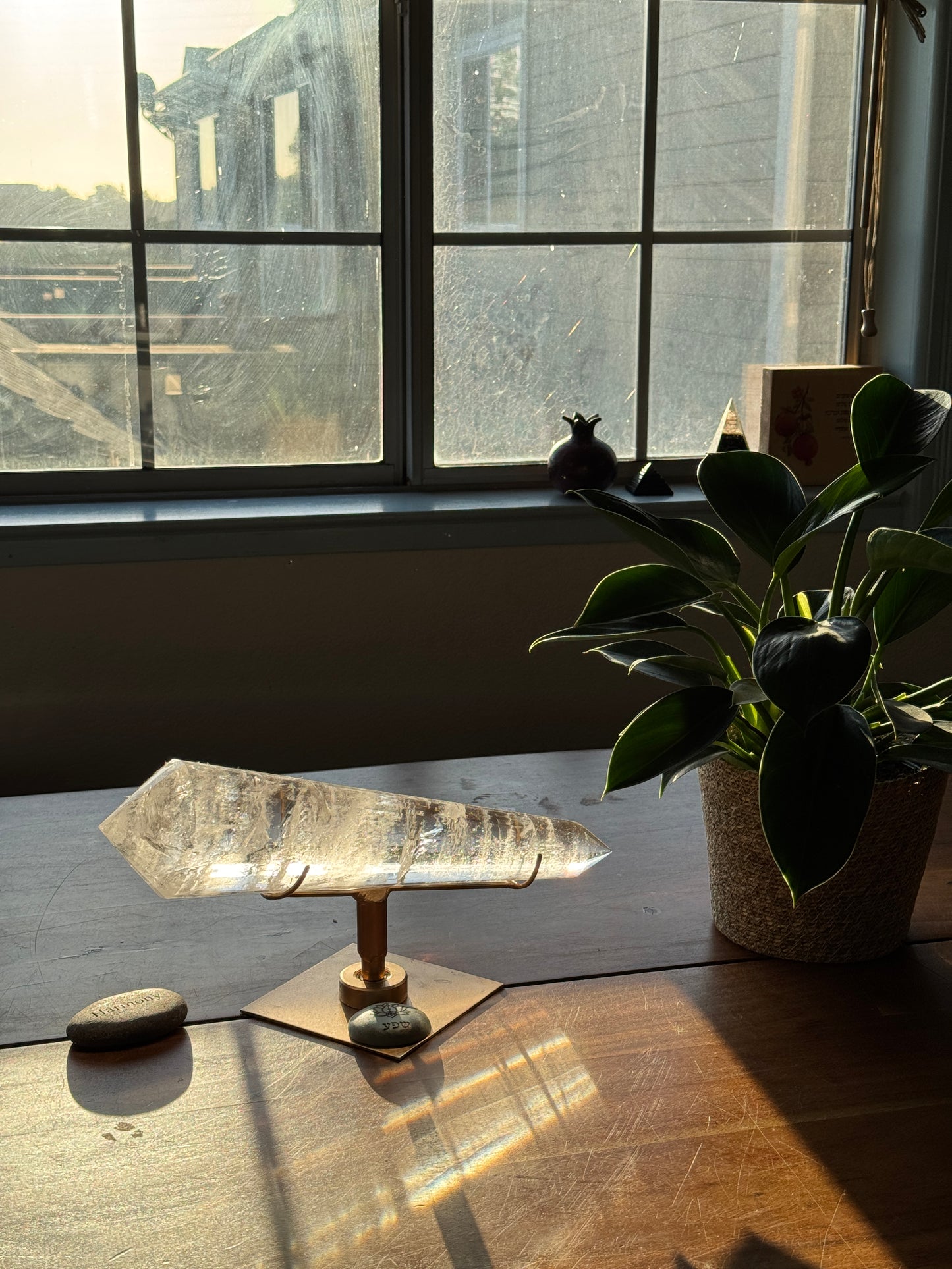Rare Large Lemurian Vogel Quartz – 2.4 kg – 15” - Brazil