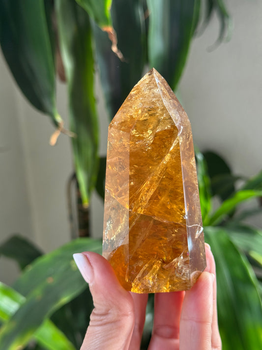 Natural Citrine Tower – Brazil