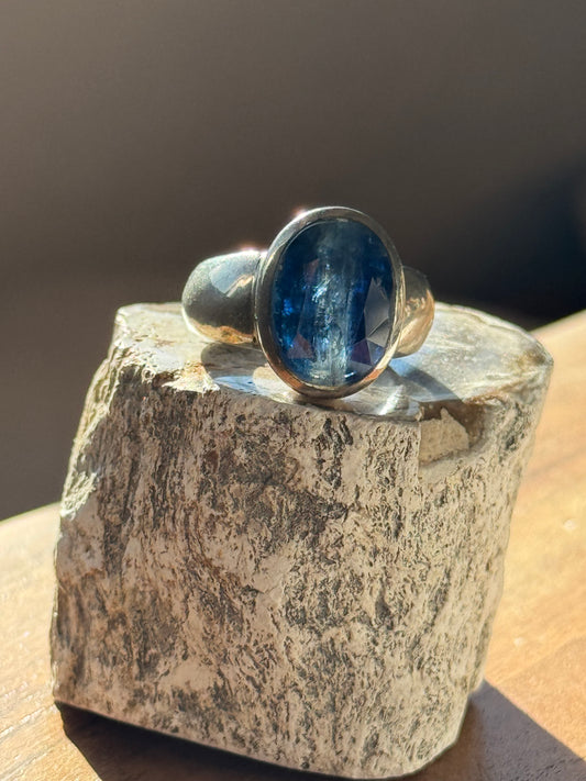 Blue Kyanite Ring