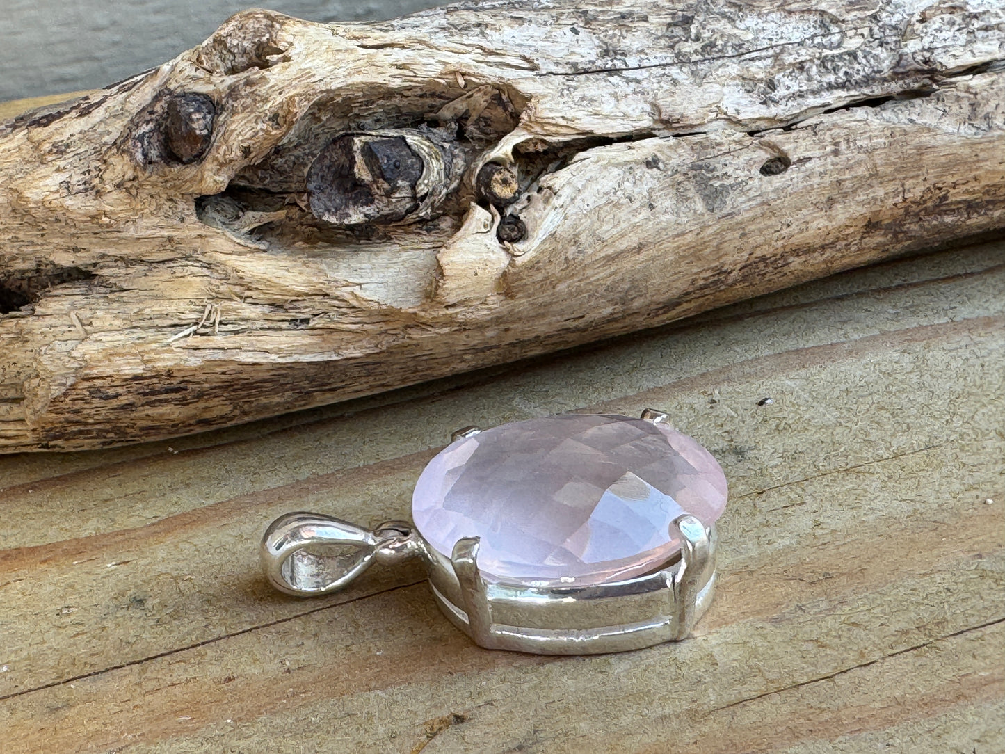 Rose Quartz Pendant — The Stone of Love
