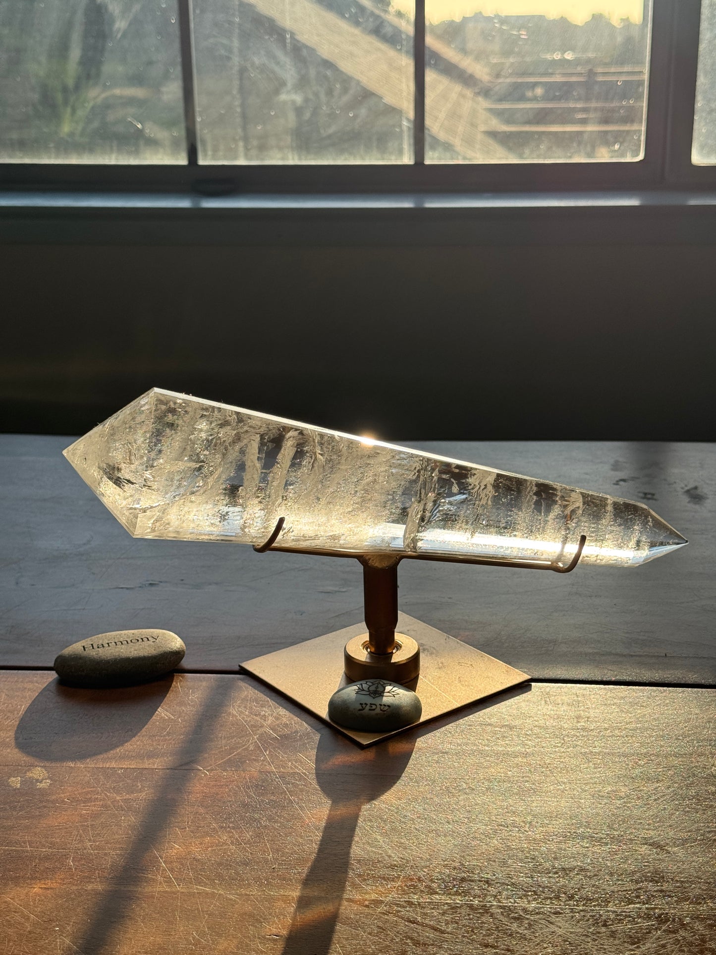 Rare Large Lemurian Vogel Quartz – 2.4 kg – 15” - Brazil