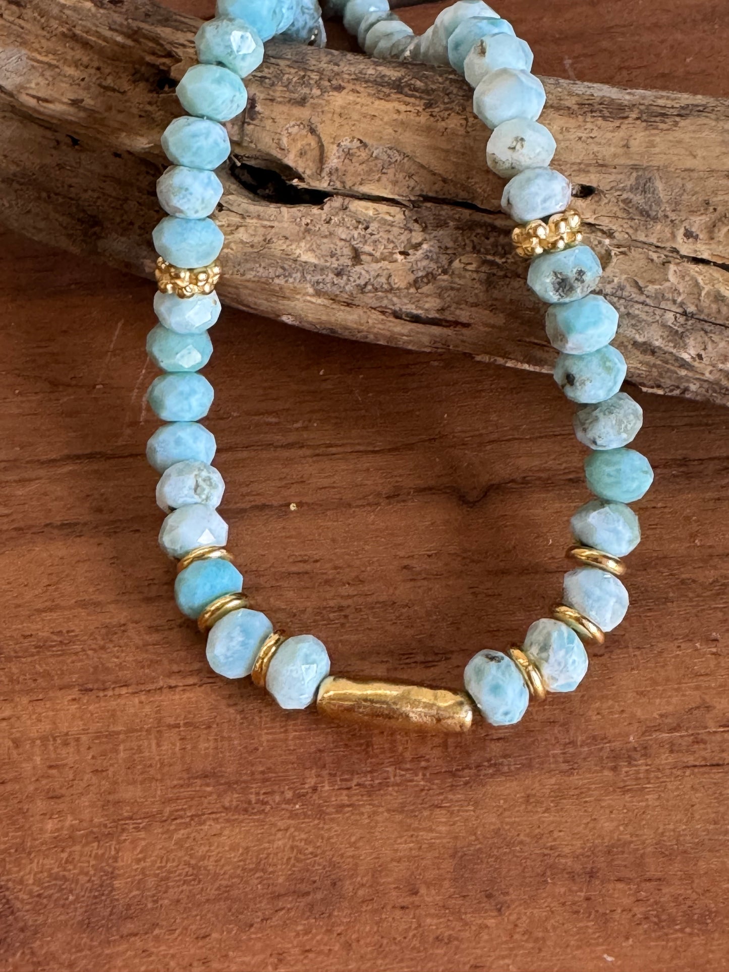 Larimar Necklace – Handcrafted with Magic
