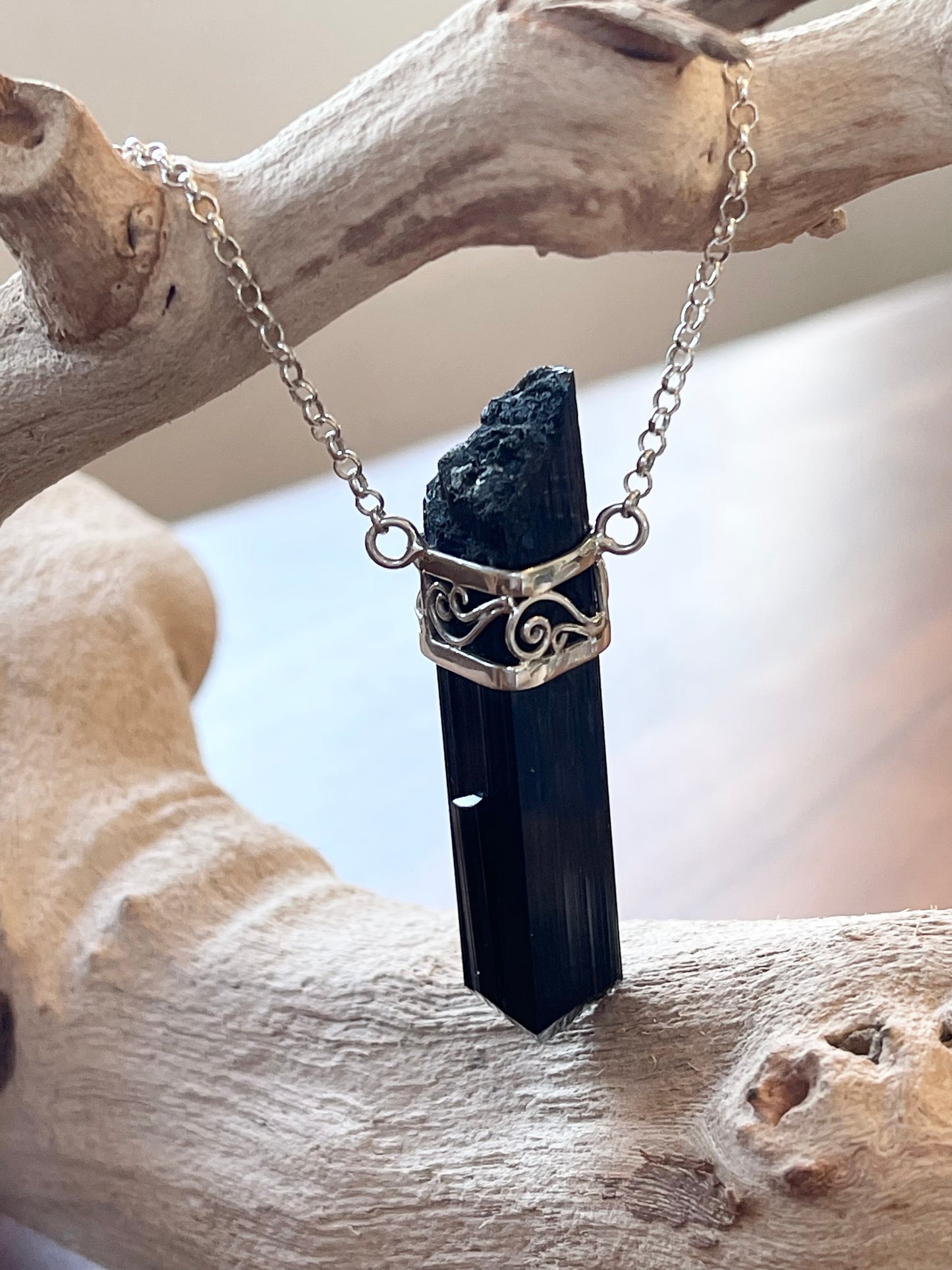 Black Tourmaline Necklace