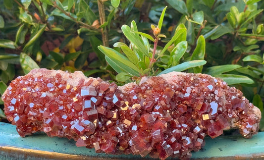 Vanadinite Cluster – Fire of Manifestation