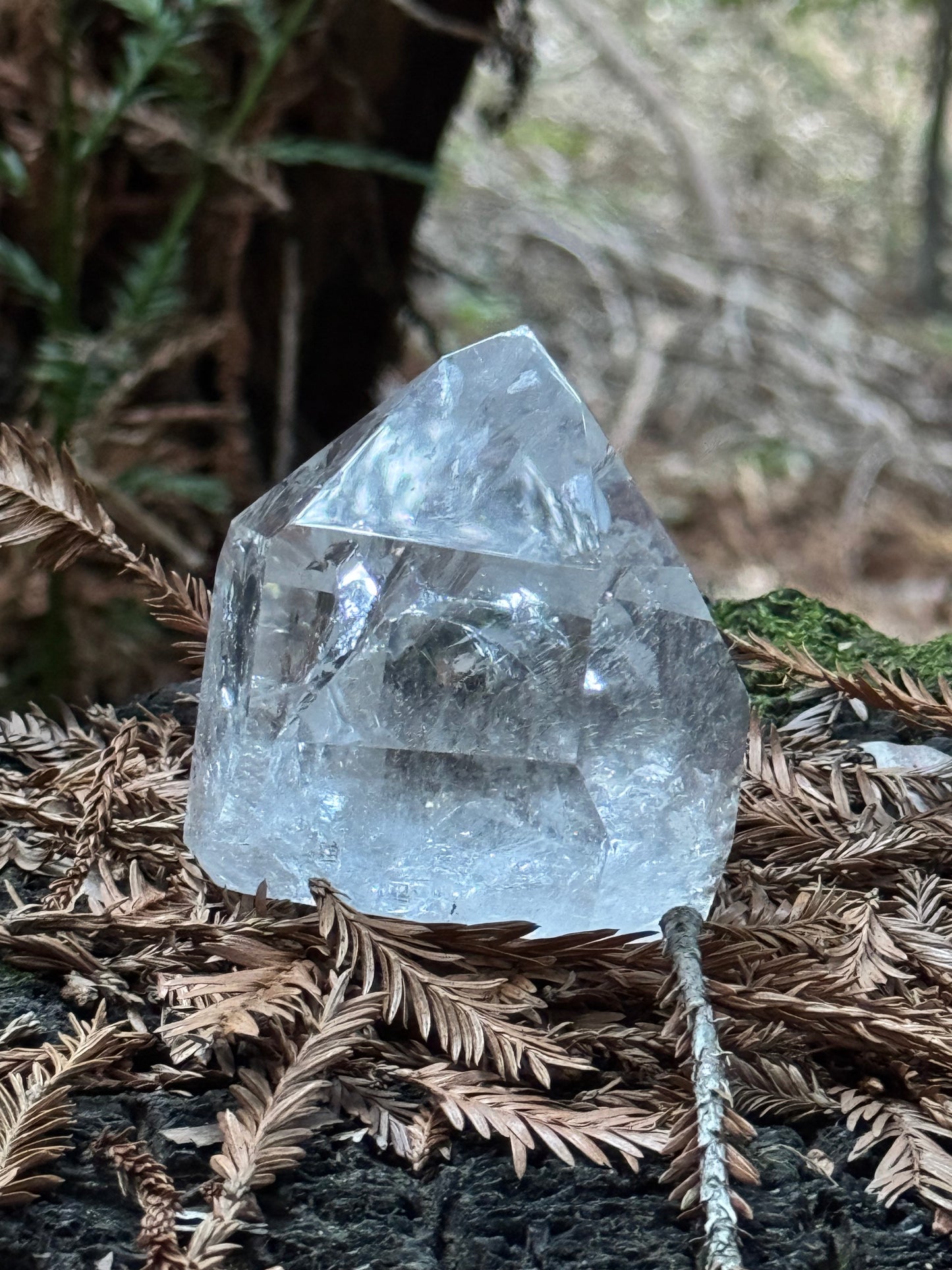 Clear Quartz Tower