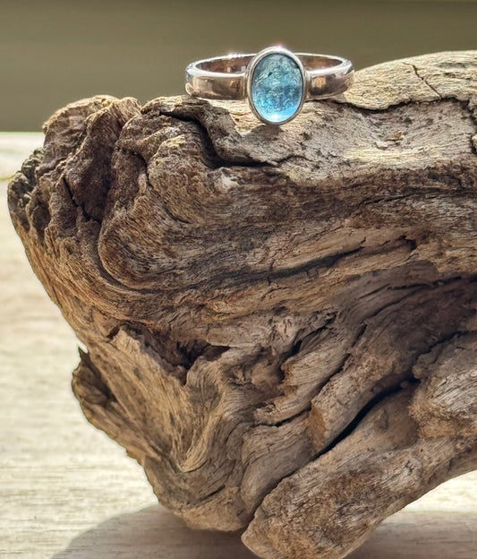 Natural Apatite Ring