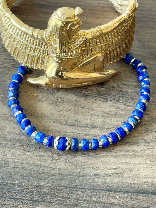 Isis Bracelet – Lapis Lazuli