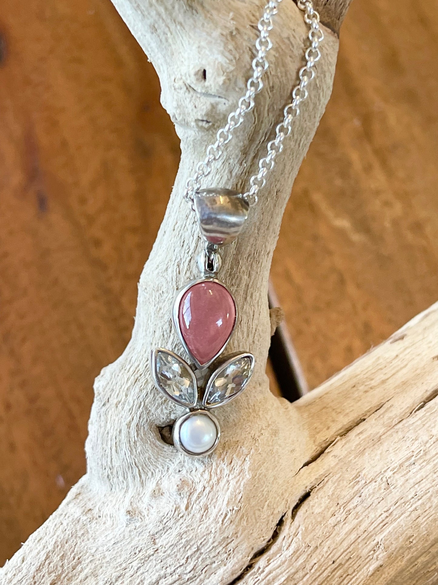 Rhodochrosite Pendant