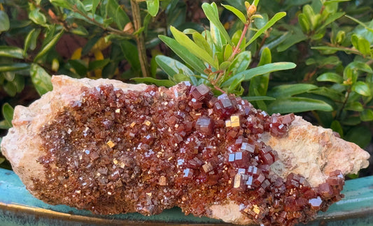 Vanadinite Cluster – Fire of Manifestation