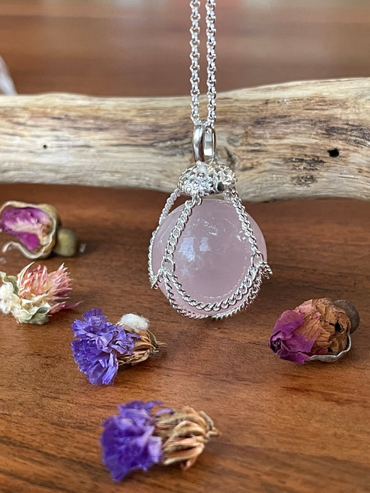 Rose Quartz Pendant