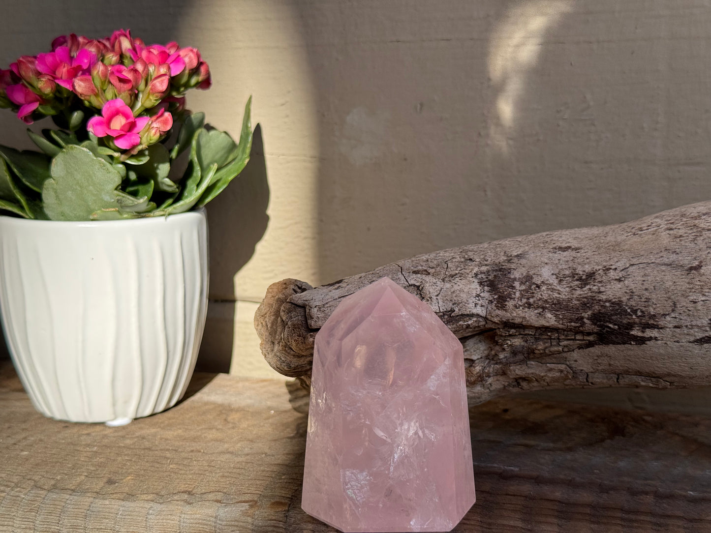 Brazilian Rose Quartz Towers — Gentle Healing and Heart Awakening