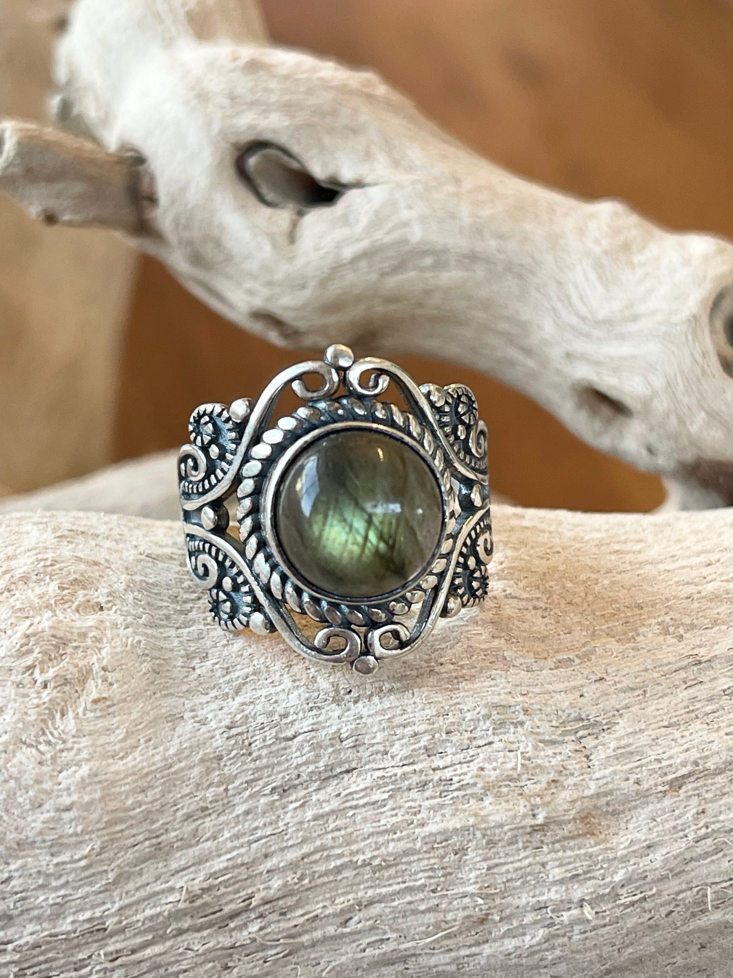 Labradorite Ring