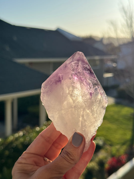 Raw Natural Amethyst Point