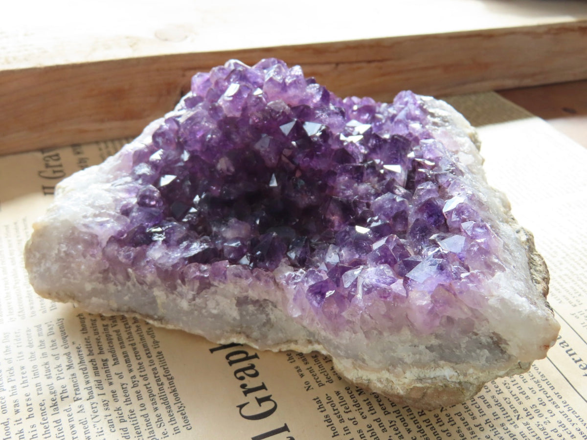 Namibian Flower Amethyst Druze – Collector Piece