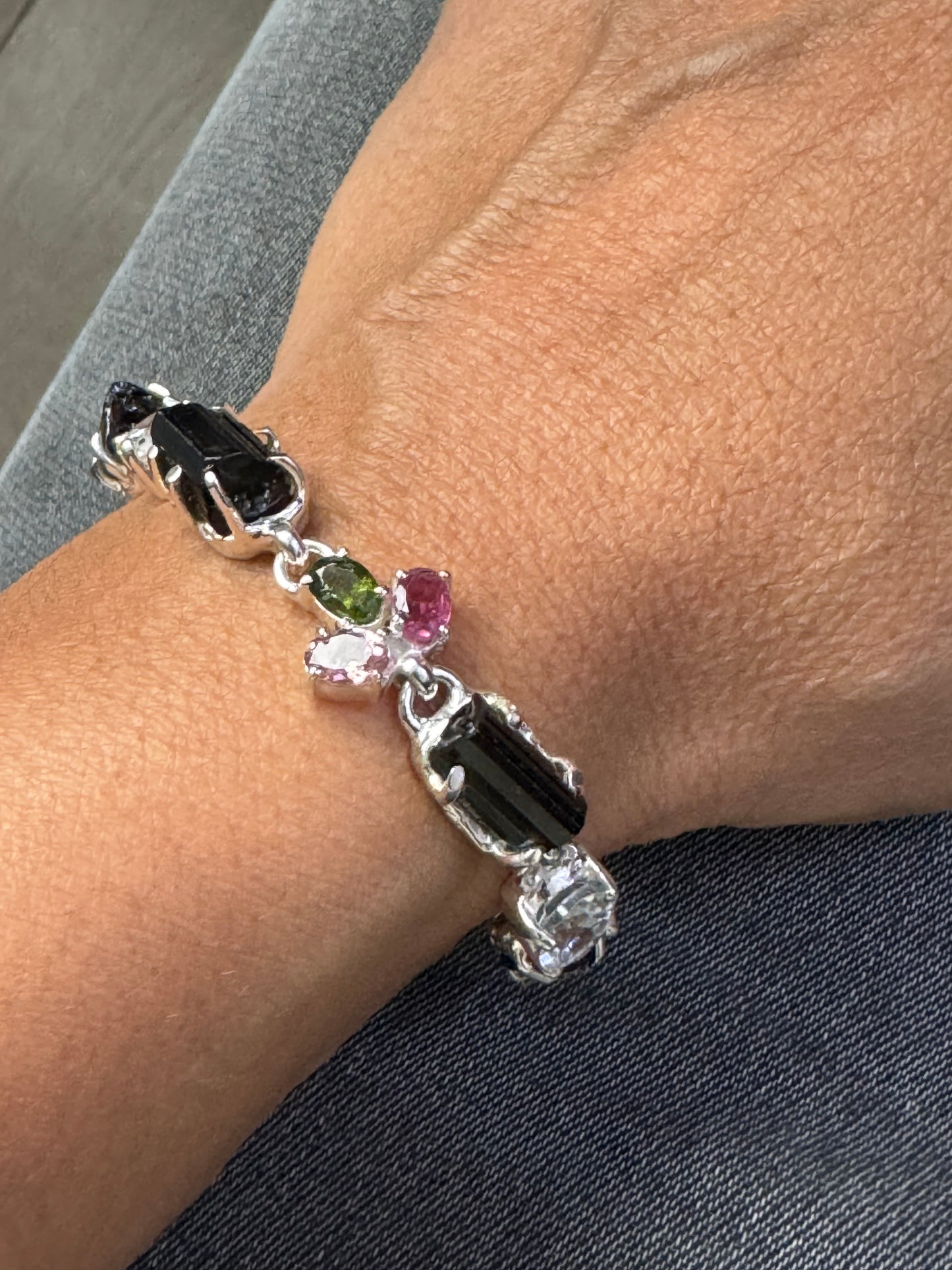 Powerful All Tourmaline Bracelet