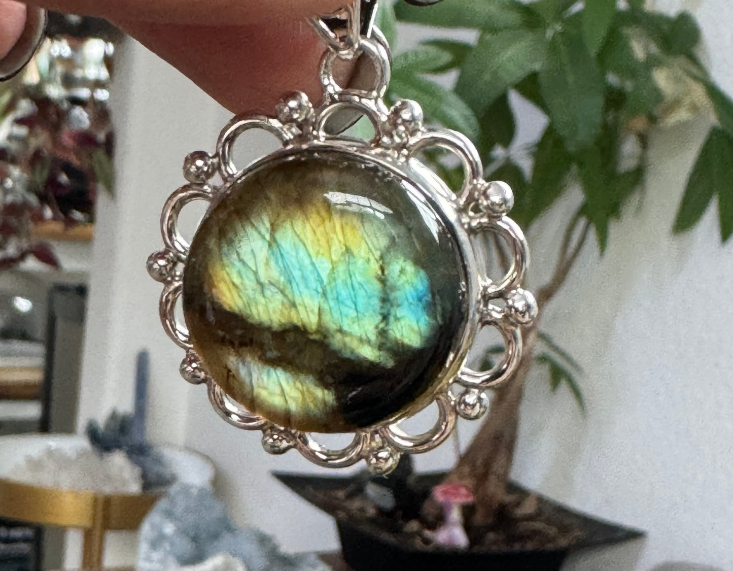 Witchy Labradorite Pendant