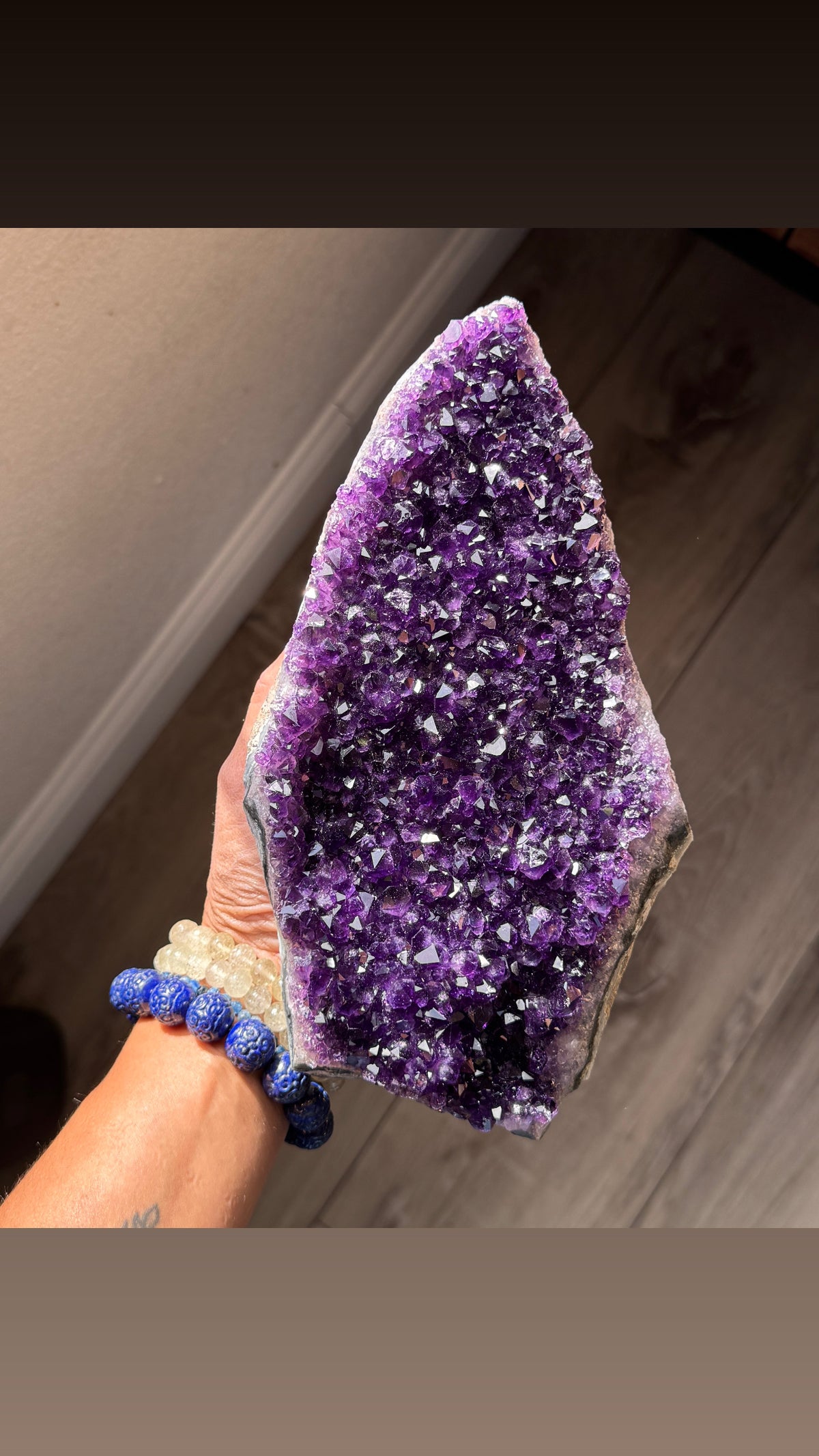 AAA Madagascar Amethyst Druze