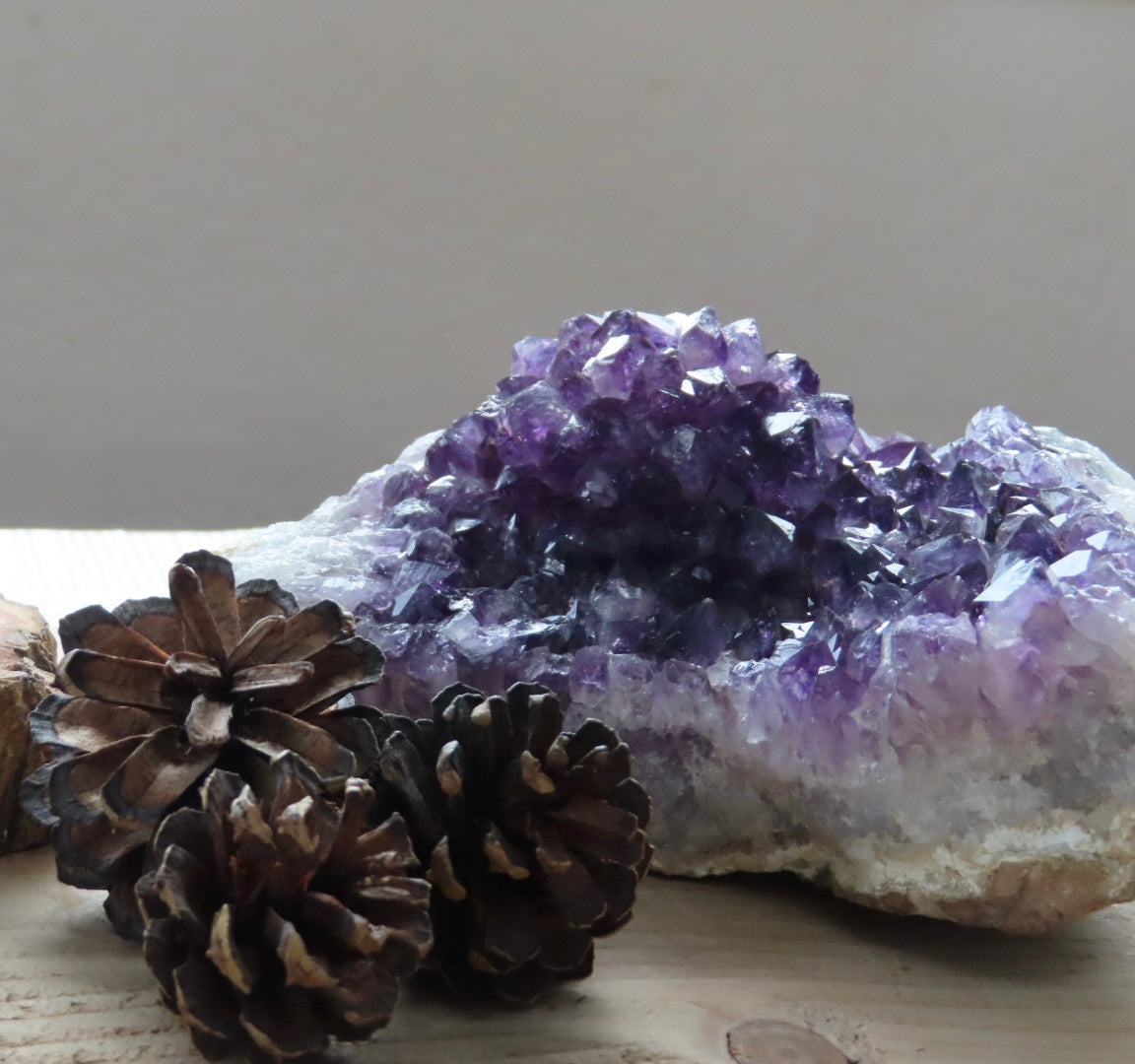 Namibian Flower Amethyst Druze – Collector Piece